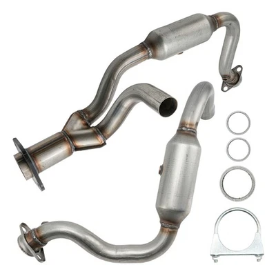 Catalytic Converter Direct Fit For 2008-2010 Ford F-250 F-350 Super Duty Front Foto 1 de 4