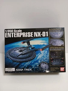 Bandai Star Trek NX-01 Plastic Model Spaceship Model New - Picture 1 of 6