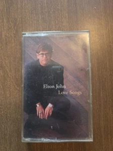 Elton John Love Songs Full Album Cassette Tape (1996 MCA Records) - Picture 1 of 4