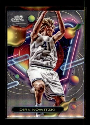 2023-24 Topps Chrome Cosmic #32 Dirk Nowitzki Dallas Mavericks - Image 1 of 2