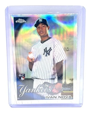 Ivan Nova - 2010 Topps Chrome #214 Refractor - RC - Yankees - Image 1 of 2