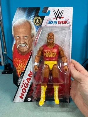 10260 Hulk Hogan action figure originale mattel wrestling vintage 18 cm wwe wwf - Immagine 1 di 4