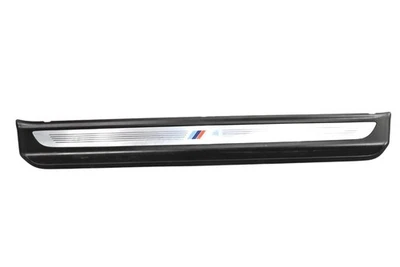 Placa de banda de rodadura de alféizares de puerta de pasajero delantero derecho BMW 650i 640i 1278051706 OEM Foto 1 de 4