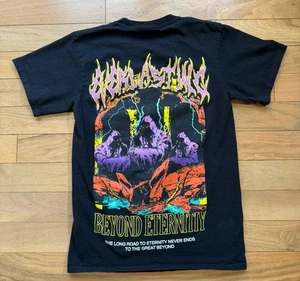 Vitriol Beyond Eternity Everlasting Shirt Mens S Black Grim Reaper Punk Metal - Picture 1 of 5