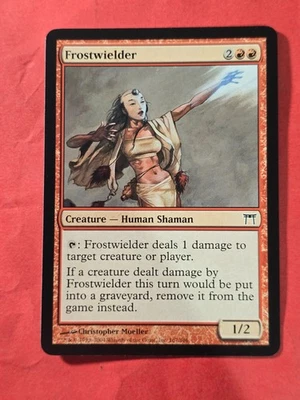 2004 Magic The Gathering Champions of Kamigawa #167 Frostwielder, C, NF, cd6 - Image 1 of 3