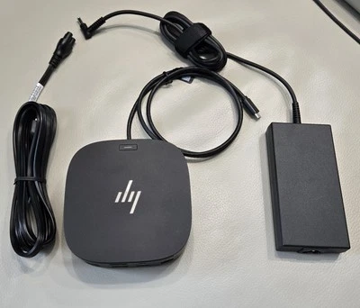 HP USB-C G5 Dock With Charger Universal Docking Station With HP 120W AC Adapter - Image 1 of 4