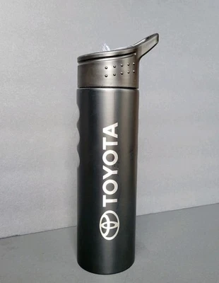 Toyota Water Bottle Thermos Cold Water Cup  Straw Lid 20oz Tumbler Cars Trucks  - Image 1 of 4