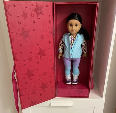 NEW American Girl Create Your Own 18" Doll Light Skin, Black Hair, Brown Eyes - Image 1 of 4