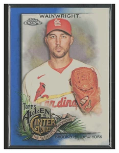Adam Wainwright /150 - 2022 Topps Allen and Ginter Chrome Blue Refractors #205 - Picture 1 of 2