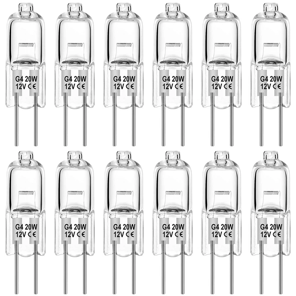 G4 LED Light Bulbs 20W 12V Bi-Pin Base Lamps Landscape, Oven, Cabinet Light Bulb - Image 1 of 4