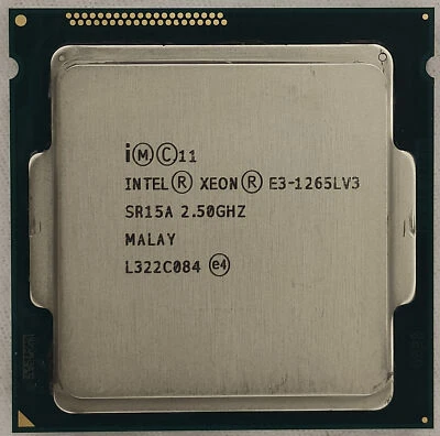 Intel Xeon E3-1265L V3 2.5GHz 4-Core 45W Processor CPU LGA1150 SR15A - Image 1 of 3