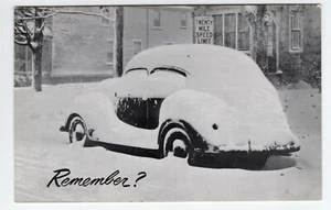 1950 VOLKSWAGEN BEETLE TEXACO PT CARTOLINA PUBBLICITARIA ANTIGELO - Foto 1 di 2