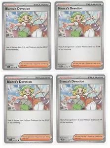 Biancas Hingabe 142/162 Zeitliche Kräfte Pokemon Trainer Karten Set x4 - Playset - Bild 1 von 1