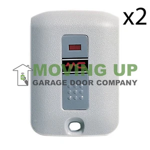 Multicode Linear 3070 Gate Garage Door Opener Remote 300mhz 3089 Compat QTY 2 - Picture 1 of 1