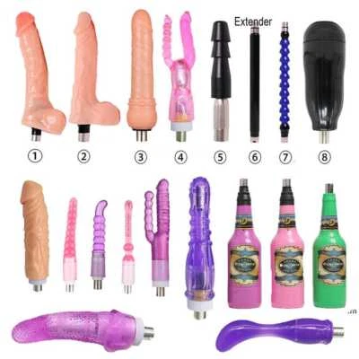 3XLR Sex Fucking Machine Attachments Unisex Sex Toys for Men Couples Women Anal - Image 1 of 4