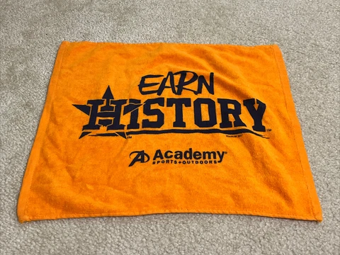 NEW Houston Astros 2017 Playoff Earn History Rally Towel SGA Academy Cover