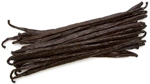 50 ORGANIC MADAGASCAR Vanilla Beans - Extract Grade B Bourbon 5 - 6 Inches - Picture 1 of 10