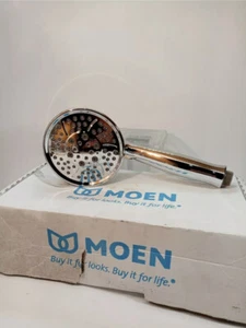 Moen 164927 Replacement 4-Function Chrome Handheld Showerhead - Picture 1 of 1