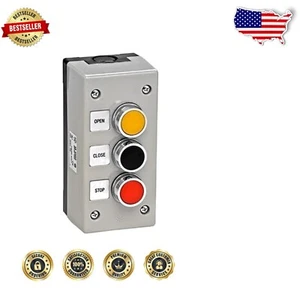 Durable NEMA 4 Three Button Control Station for Outdoor Applications - 12.3 Oz - Bild 1 von 2