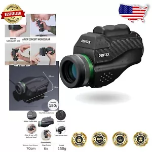 Lightweight 6x21 Waterproof Monocular with Rubber Coating - Perfect for Nature - Picture 1 of 13