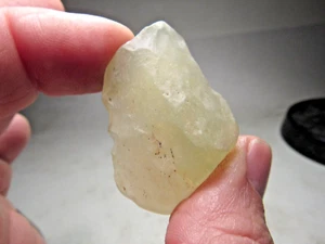 LOW PRICE! GREAT DEAL! FABULOUS FIND! MAGNIFICENT LIBYAN DESERT GLASS! 15.7 GMS - Picture 1 of 6