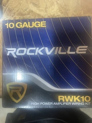 Portafusibles ANL Rockville RWK10 Calibre 10 Amp Instalación 100% Cobre RCA Foto 1 de 2