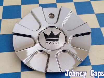 MAZZI Wheels # C140301 . Custom CHROME Wheel Center Cap  [54]  (QTY. 1) - Imagem 1 de 4