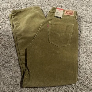 NWT Levi's Women's Low Pro Corduroy Pants Straigh Leg Mid Rise Size 30x30 - Picture 1 of 6
