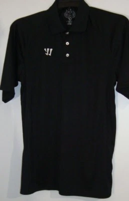 WARRIOR BY NEW BALANCE MEN'S BLACK SHIRT-SIZE M-100%POLYESTER-NWOT-FREE SHIPPING - Image 1 of 4