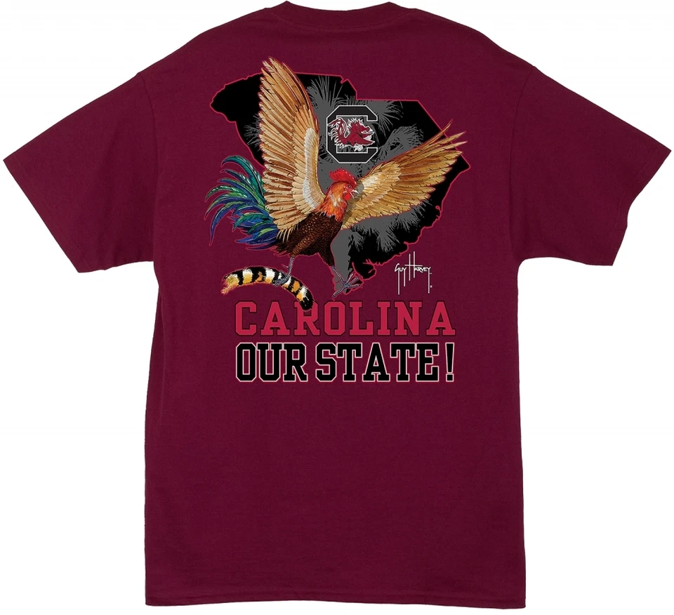 Guy Harvey University of South Carolina Gamecocks T-Shirt -----Brand New - Image 1 of 2