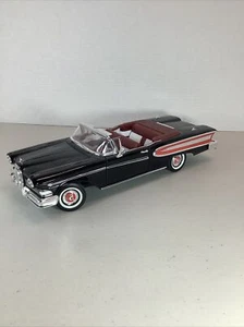 Styling Road Legends 1958 Edsel Citation 1:18 Scale Diecast Black Convertible - Picture 1 of 10