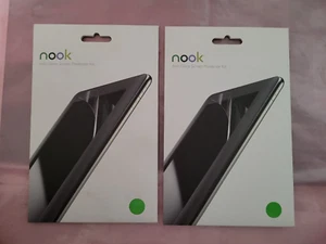 LOT OF 2 NOOK ANTI GLARE SCREEN PROTECTOR KIT 7" INCH 2 FILM KIT - Picture 1 of 6