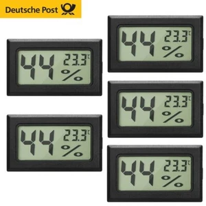 mini Thermometer Hygrometer Thermo-Hygrometer Luftfeuchtigkeit Temperaturmesser - Bild 1 von 17