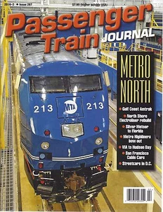 PASSENGER TRAIN JOURNAL 2nd Qtr 2016, METRO NORTH, Gulf Coast, Silver Meteor NEW - Picture 1 of 1