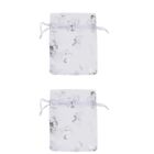  100 Pieces Clear Gift Bags Birthday for Presents Drawstring Favor Butterfly