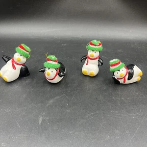 4 Penguins Parade  Christmas Figures - Picture 1 of 5