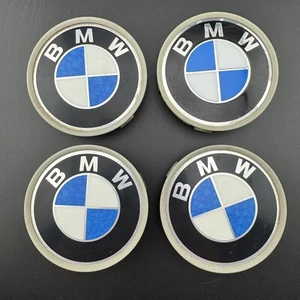 BMW 3 5 7 M X Z SERIES WHEEL CENTER CAPS COVERS 1992-2005 p/n 36-13 1 095 361 - Picture 1 of 13