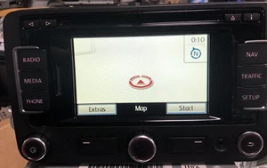 Vw rns315 dab nav Bluetooth with code 🇬🇧 - Picture 1 of 4