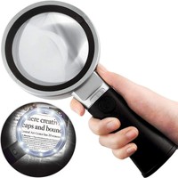 Coin Numismatic Achromatic Black Hexagonal Design Kit Set 15x Magnifier Jewelry Loupe 20.5mm Triplet Lens Optical Glass Pocket Gem Magnifying Tool for Jeweler Stamp Philatelist