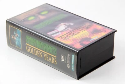 Golden Years Stephen König VHS 1991 Schatulle Sammler 2 Leerkassette Rare - Bild 1 von 4