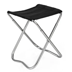 Picnic Chair Foldable Fishing Stool Camping Folding Chair Folding Field Chair - Picture 1 of 12