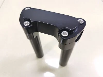 6.5" Straight Handlebar Riser 1" Top Clamp For Harley Softail Sportster Fat Boy - Image 1 of 4