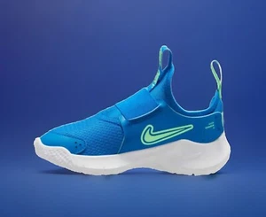 Boy's Nike Flex Runner 3 Sneaker Big Kid FN1294-400 Blue Mesh Size 7 Y - Picture 1 of 10