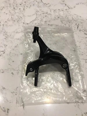 Freno delantero de bicicleta Tektro negro ALUMINIO triatlón carretera ciclismo pinza de tracción lateral Foto 1 de 4