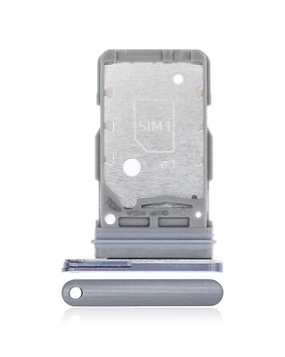 Dual Sim Card Tray Compatible For Samsung Galaxy S21 5G (Phantom Gray) - Image 1 of 2