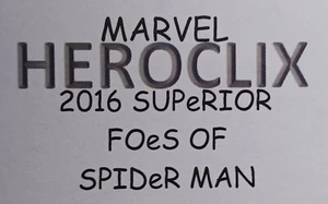 HEROCLIX SUPERIOR ENEMIGOS DEL HOMBRE ARAÑA Doctor Pulpo 055 (REG) (Sindicato Siniestro - Imagen 1 de 4