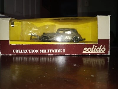 Solido Militaire I French 1939 Citroën 15 CV Military Car #6035,1:50,Ltd.Ed.-NIB - Image 1 of 4