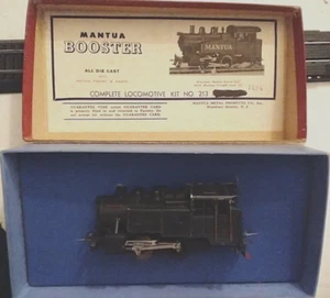 Motore a vapore scala HO Mantova Booster vintage - Foto 1 di 5