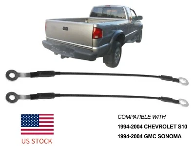 Cable de puerta trasera para Chevrolet 2004 S10 GMC Sonoma 1994-15726085 2x Foto 1 de 4