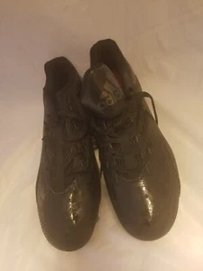 Größe 10 dreifach schwarz niedrig Adidas Fußballschuhe Herren - Bild 1 von 11